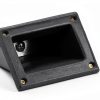 uxcell Speaker Handle Black Plastic Secure Installation-3