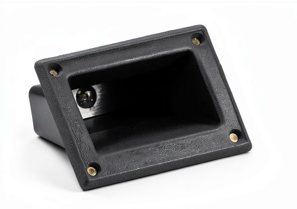 uxcell Speaker Handle Black Plastic Secure Installation-3