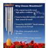 Woodstock Chimes Brass Gong Handcrafted Outdoor-6