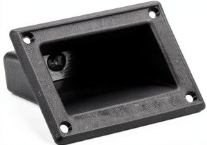 uxcell Speaker Handle Black Plastic Secure Installation-0