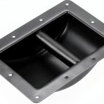 uxcell Recessed Speaker Handles Metal-0