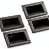 uxcell Speaker Handle Black Plastic Cabinet-1