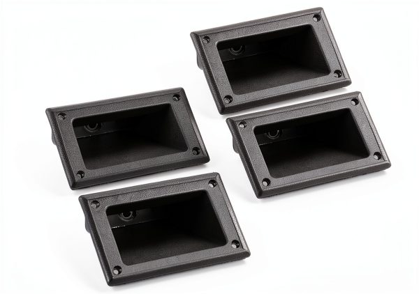 uxcell Speaker Handle Black Plastic Cabinet-1