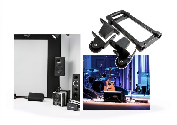Pavo Speaker Handle Black Plastic Design-7