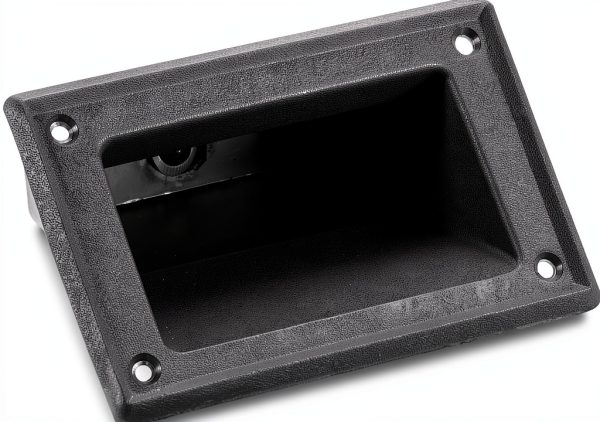 uxcell Speaker Handle Black Plastic Cabinet-0