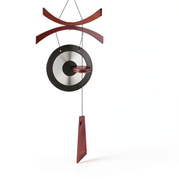 Woodstock Chimes Brass Gong Handcrafted Outdoor-1