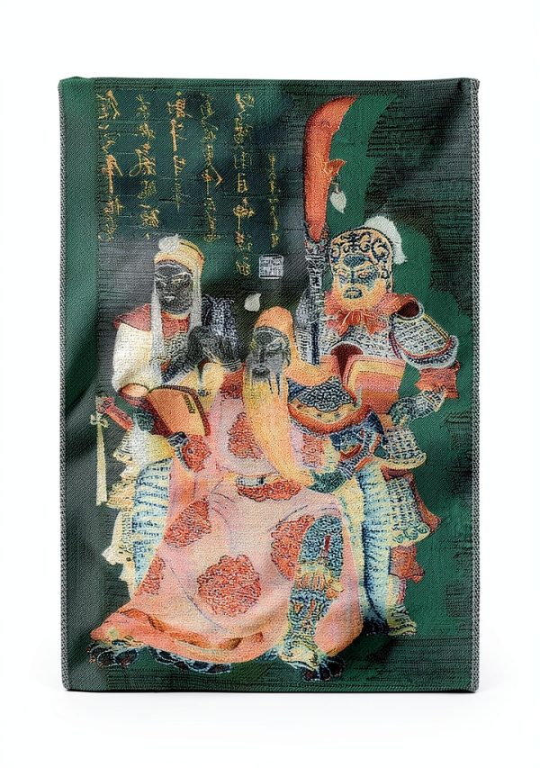 XIALON Tibetan Thangka Wall Tapestry Cloth 90x60cm-4