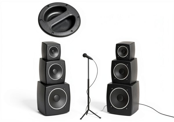EXCEART ABS Speaker Box Handles-7