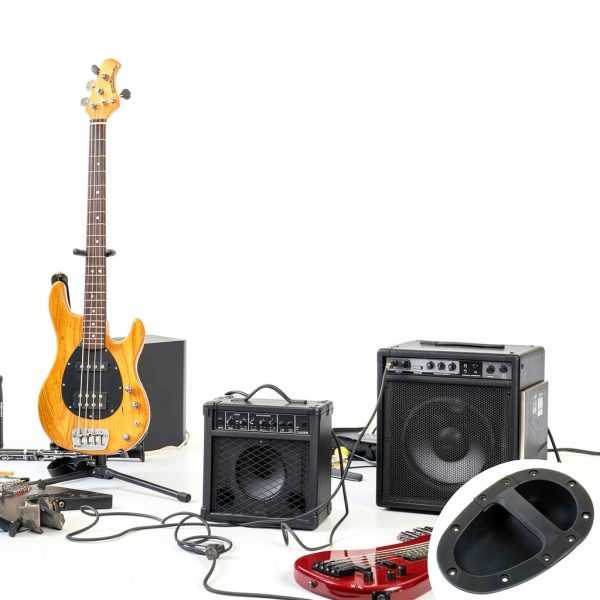 ARTIBETTER ABS Speaker Handle Black Music-8