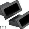 uxcell Recessed Speaker Handles ABS Plastic-0