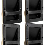 QWORK ABS Speaker Handles Black-0